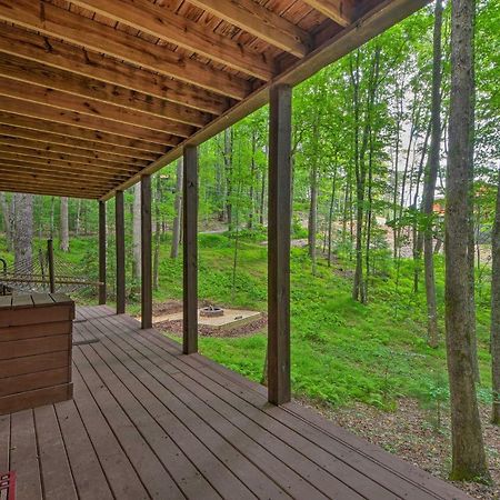 Pinot And Pine Chic Log Cabin About 5 Mi To Blue Ridge Zewnętrze zdjęcie