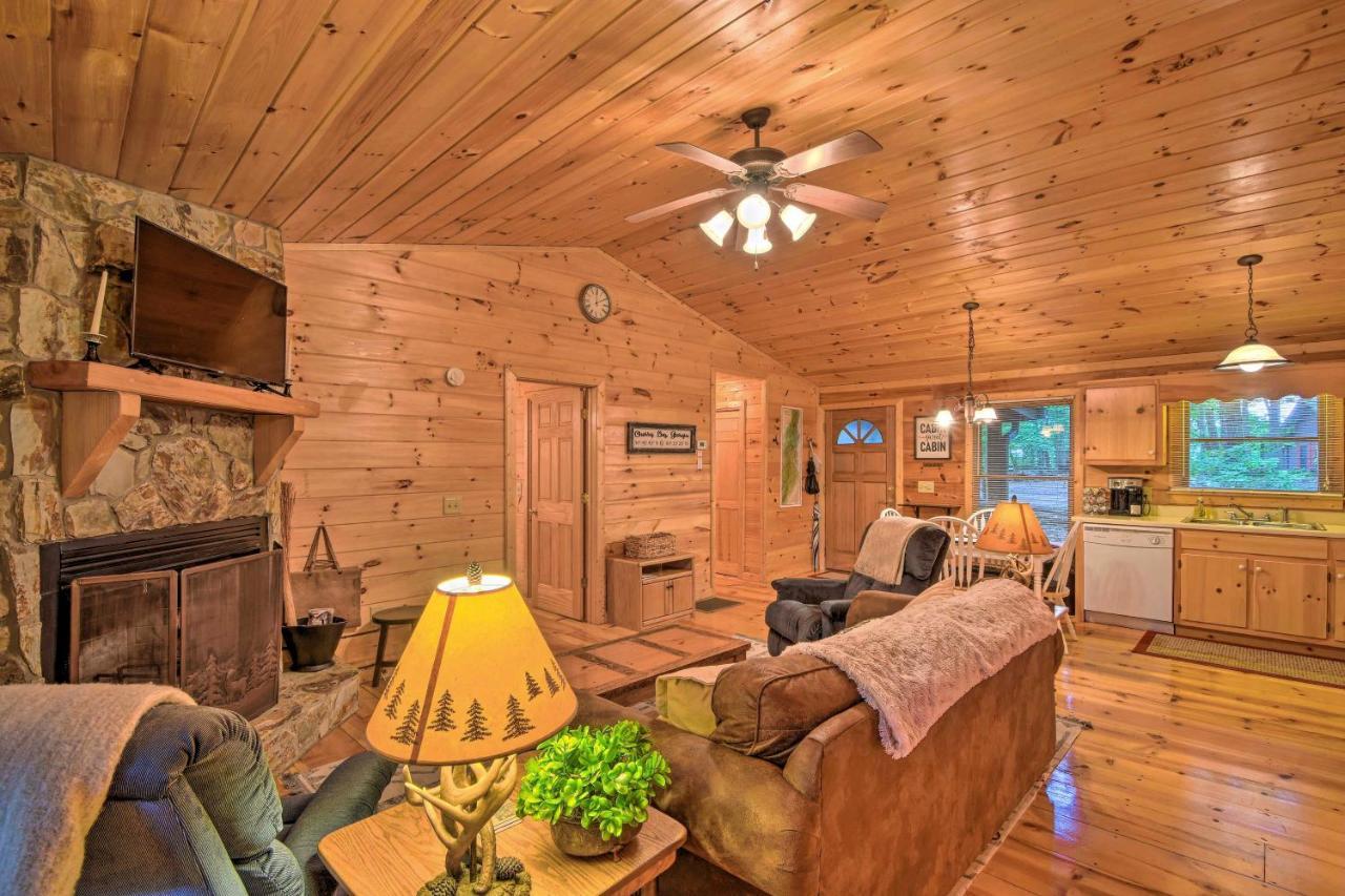 Pinot And Pine Chic Log Cabin About 5 Mi To Blue Ridge Zewnętrze zdjęcie
