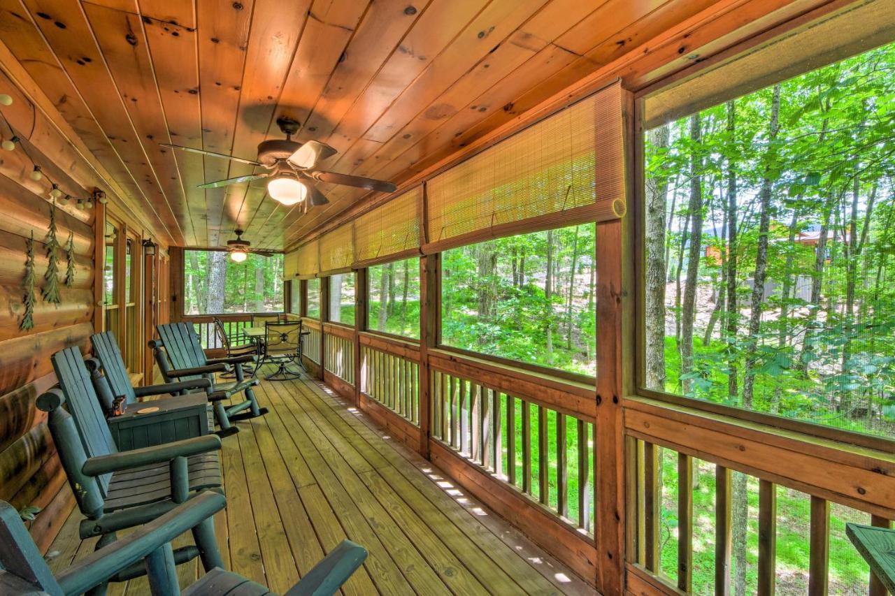 Pinot And Pine Chic Log Cabin About 5 Mi To Blue Ridge Zewnętrze zdjęcie
