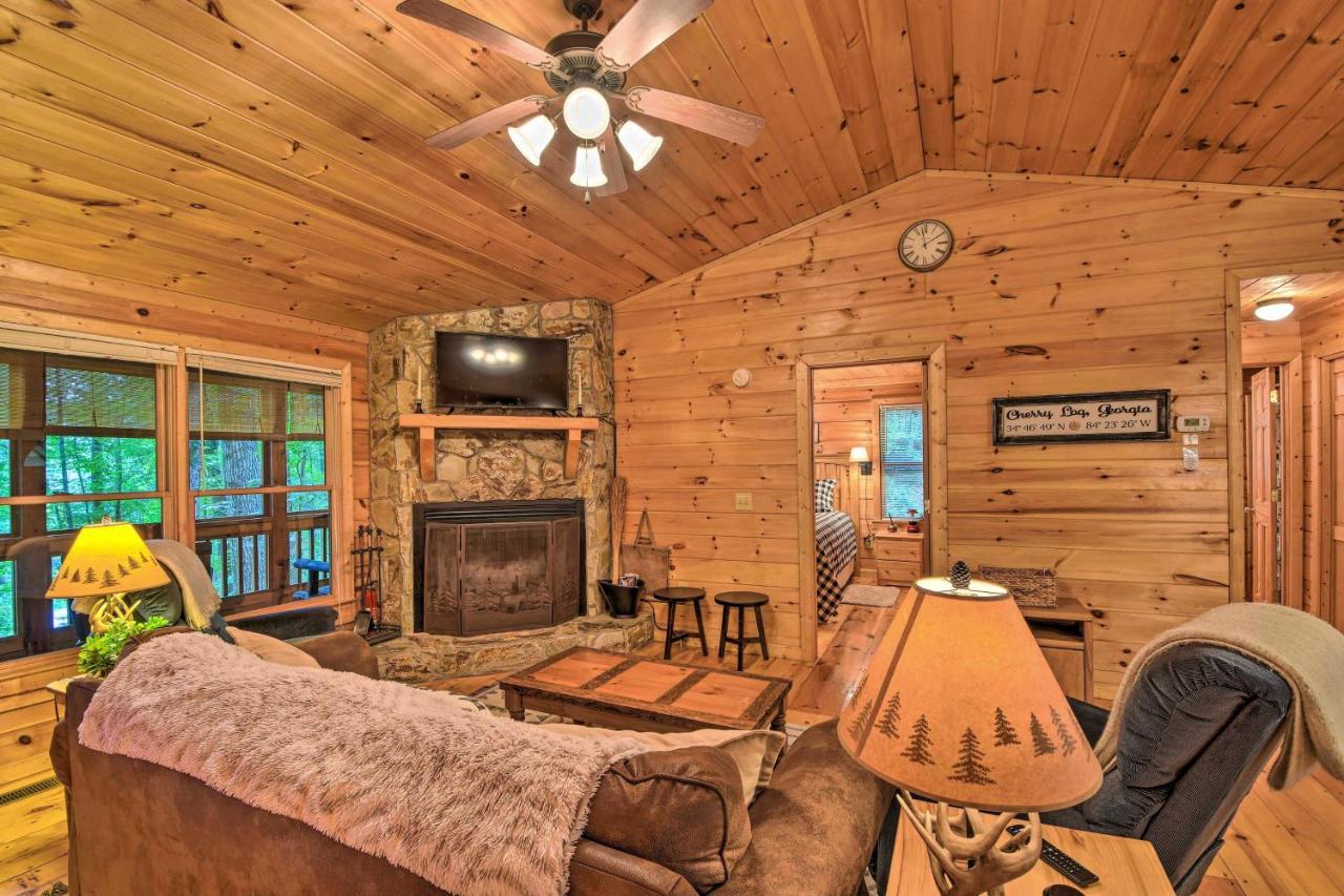 Pinot And Pine Chic Log Cabin About 5 Mi To Blue Ridge Zewnętrze zdjęcie