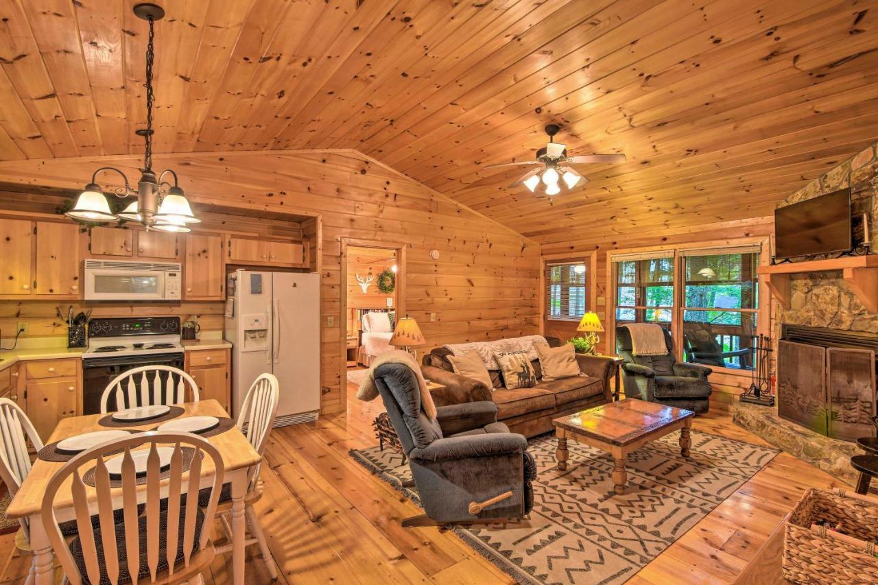 Pinot And Pine Chic Log Cabin About 5 Mi To Blue Ridge Zewnętrze zdjęcie