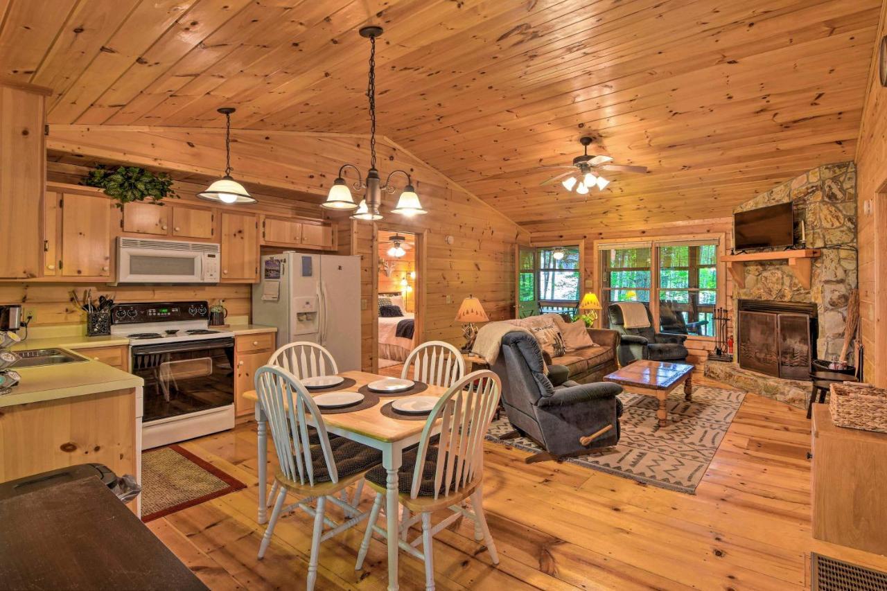Pinot And Pine Chic Log Cabin About 5 Mi To Blue Ridge Zewnętrze zdjęcie