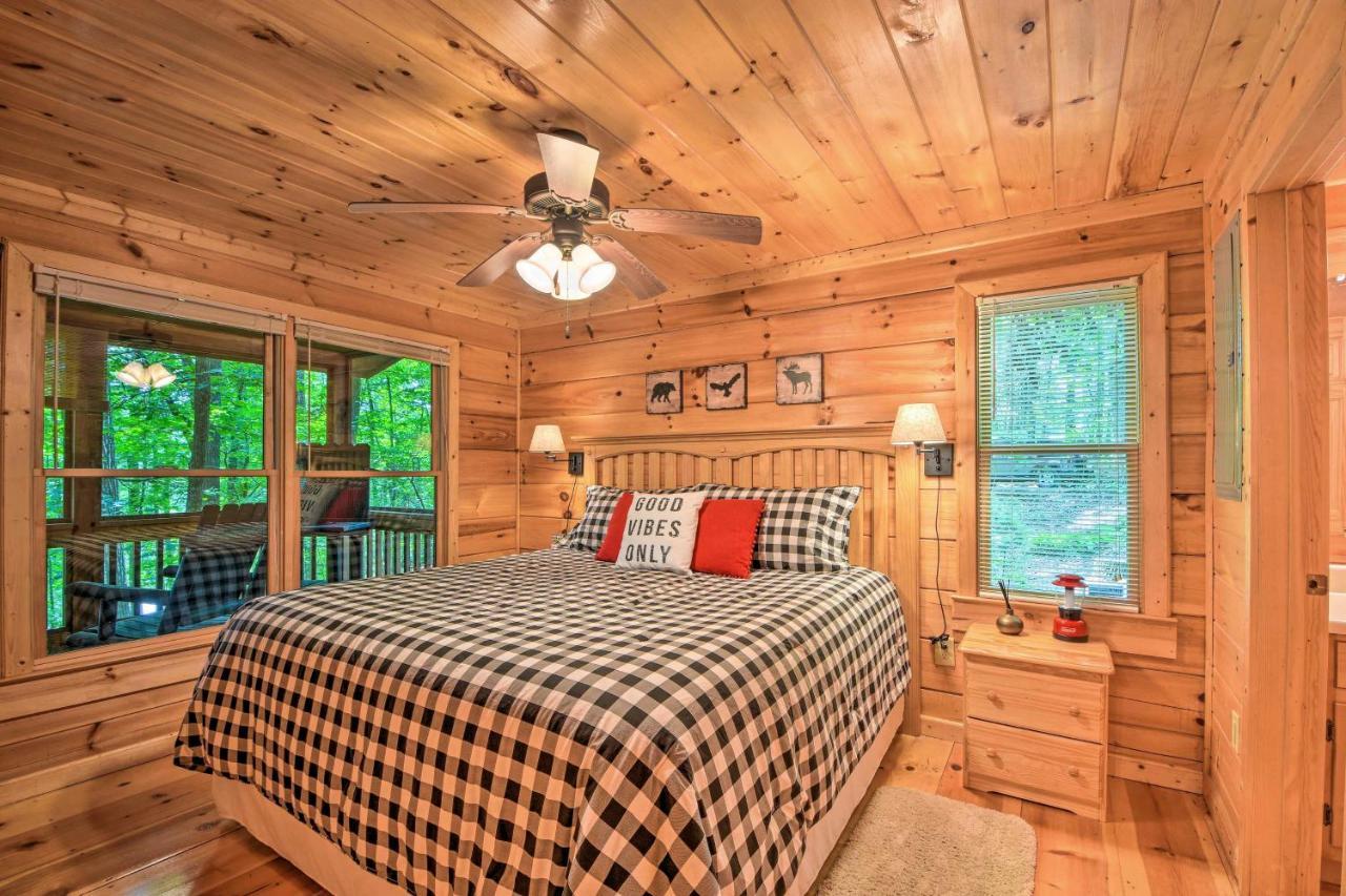 Pinot And Pine Chic Log Cabin About 5 Mi To Blue Ridge Zewnętrze zdjęcie