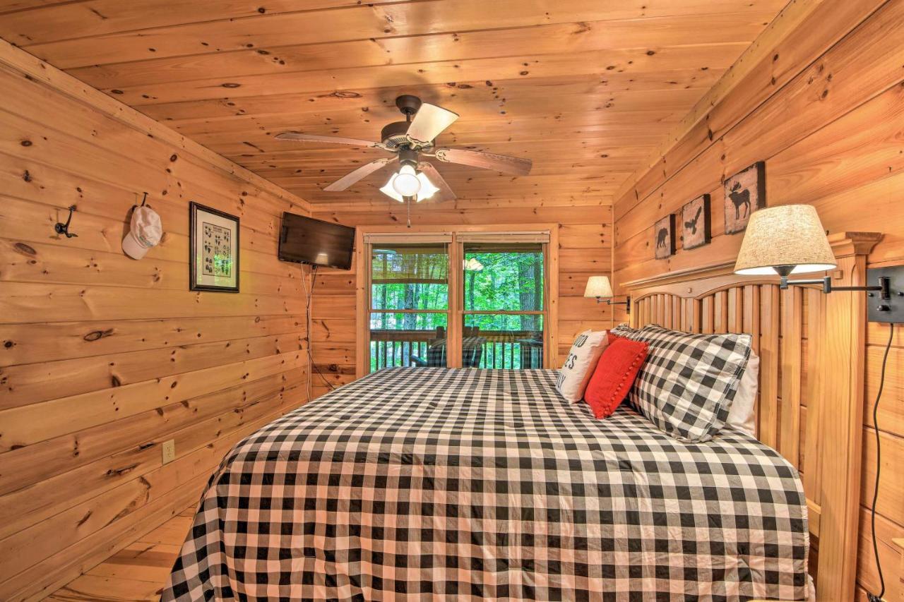Pinot And Pine Chic Log Cabin About 5 Mi To Blue Ridge Zewnętrze zdjęcie